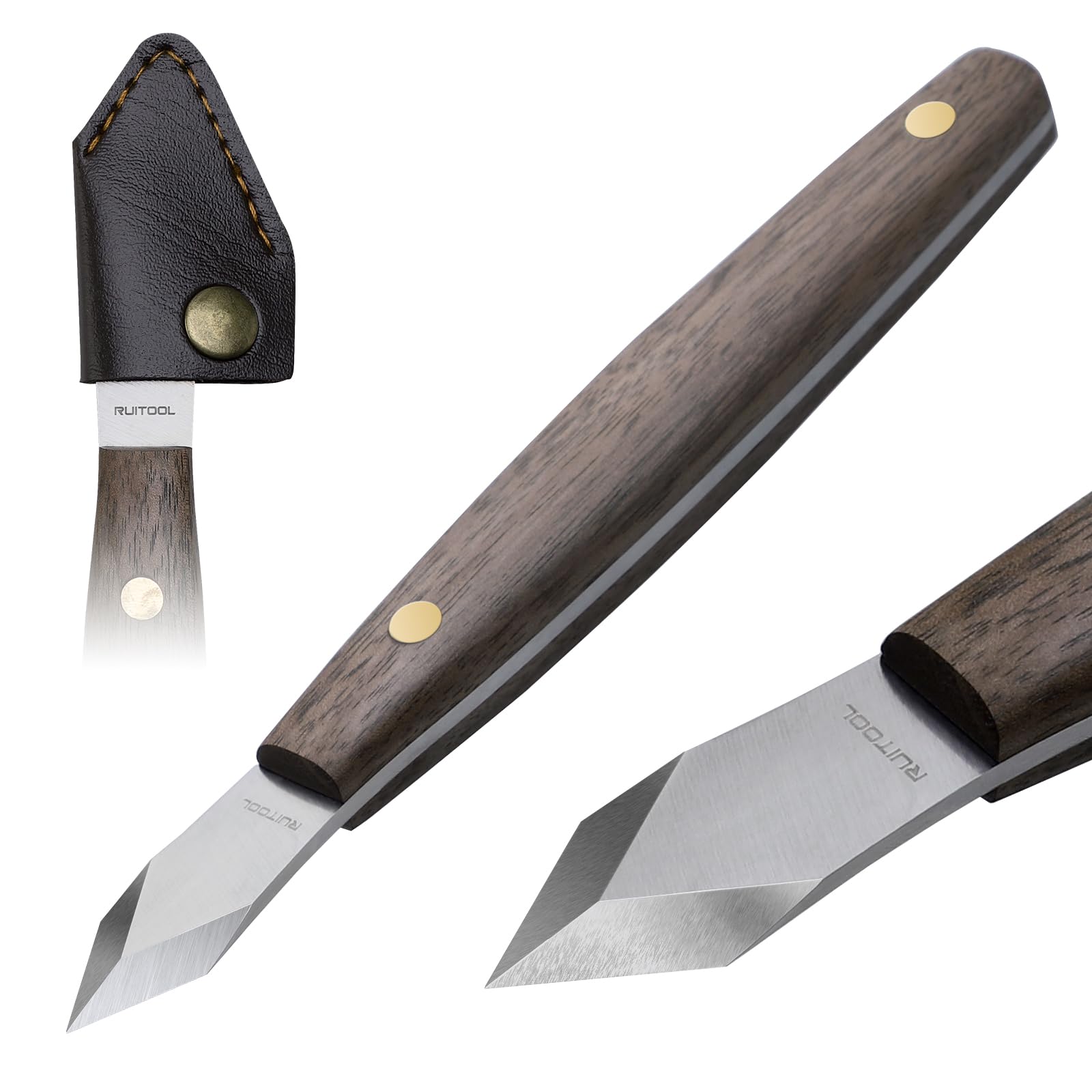 Leatherwork Knife Sheath - RUITOOL Marking Knife High Carbon Steel