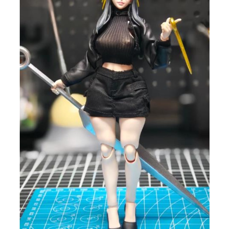 Leatherwork Products - 1/12 Scale Female Action Figure Short