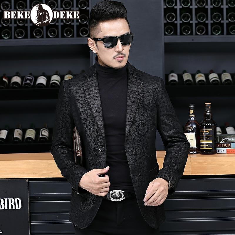 Leatherwork Patterns - Autumn Business Men Sheepskin Genuine Leather