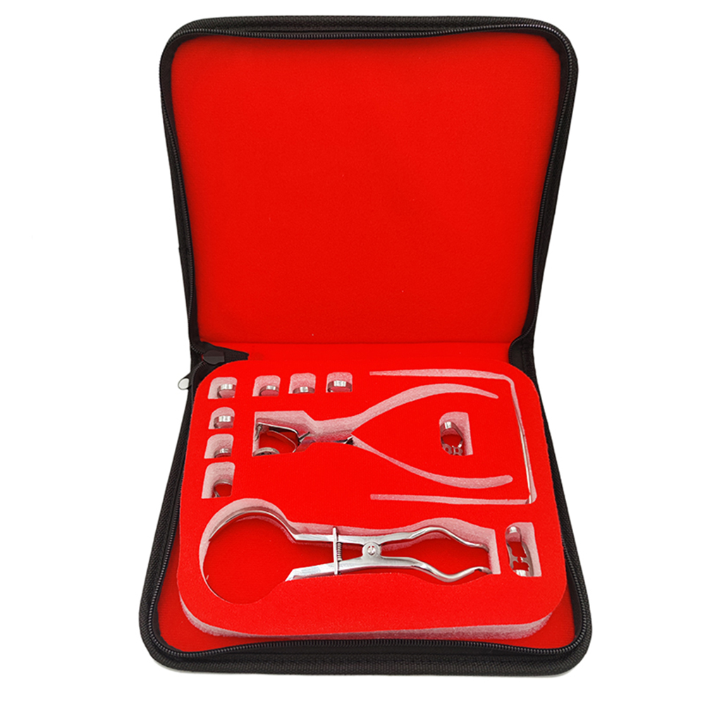 Leatherwork Punching Tool - Dentistry Dam Hole Puncher Set With