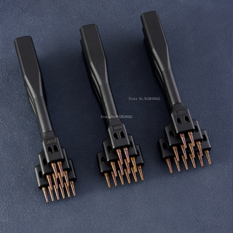 Leatherwork Punching Tool - 4mm/5mm/6mm Leather Products Process Round Holes
