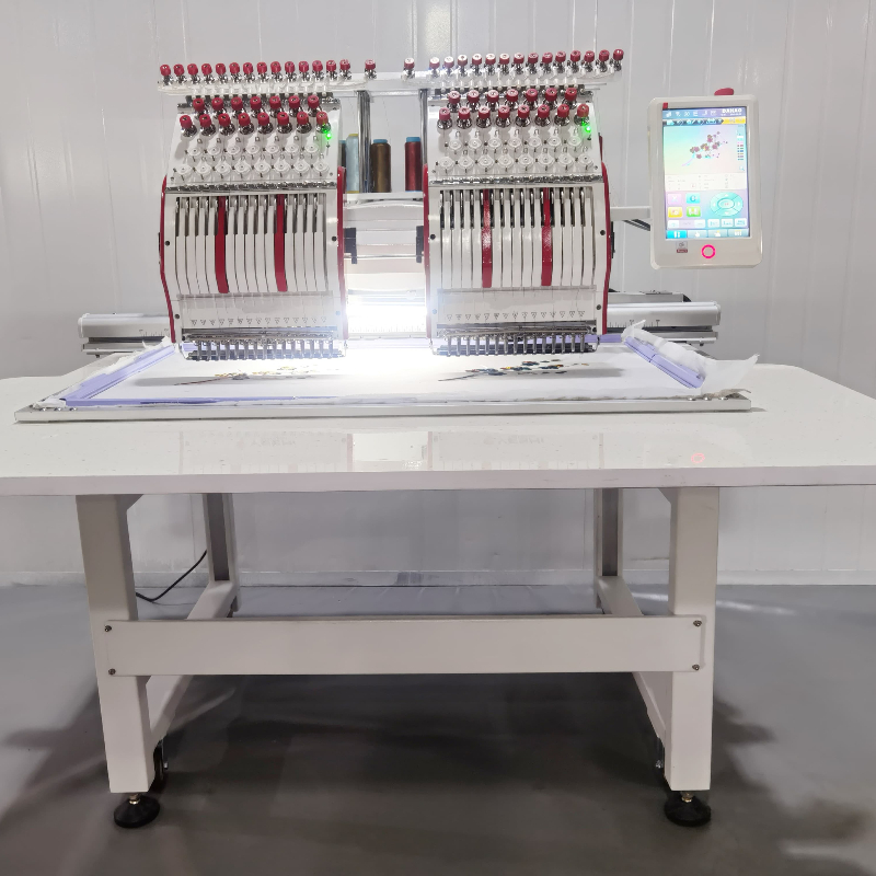 Leatherwork Products - Embroidery Machine Double Head Automatic Multi