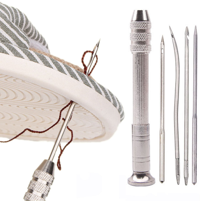 Leatherwork Awl - Leather Sewing Awl Set Replaceable Multifunctional