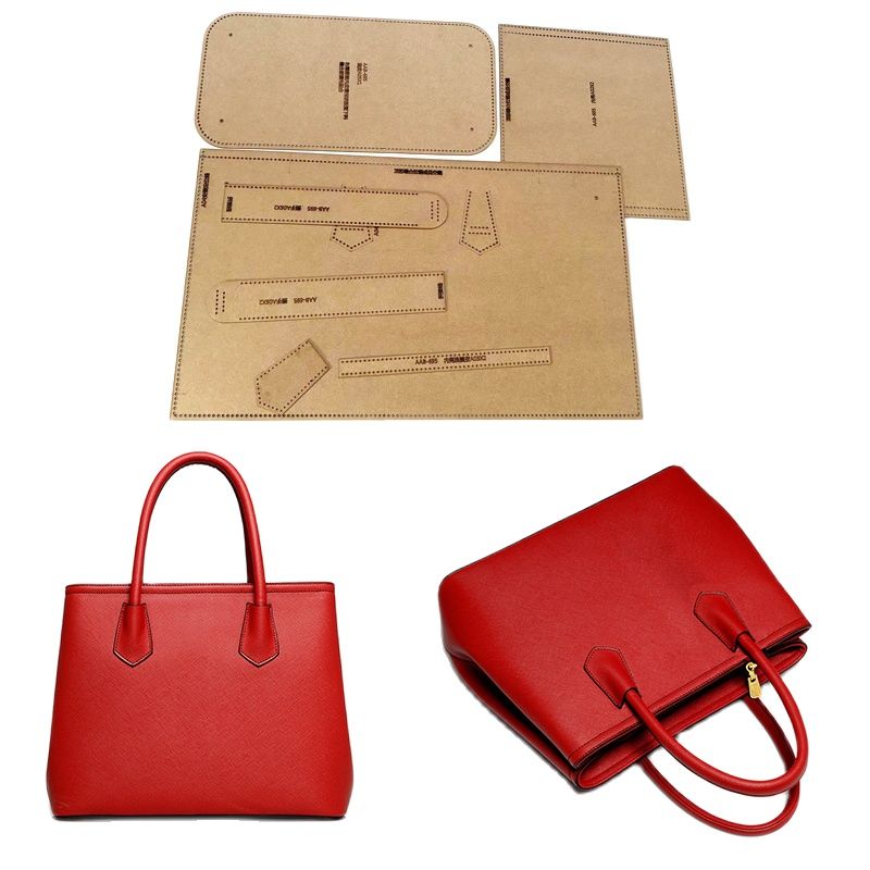 Leatherwork Patterns - 1Set Fashion Handbag Bag Sewing Pattern