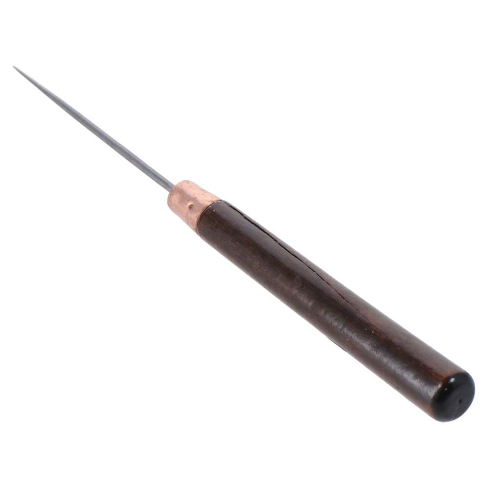 3Pcs Wooden Handle Scratch Awl - Leatherwork Punching Tool 评论和价格