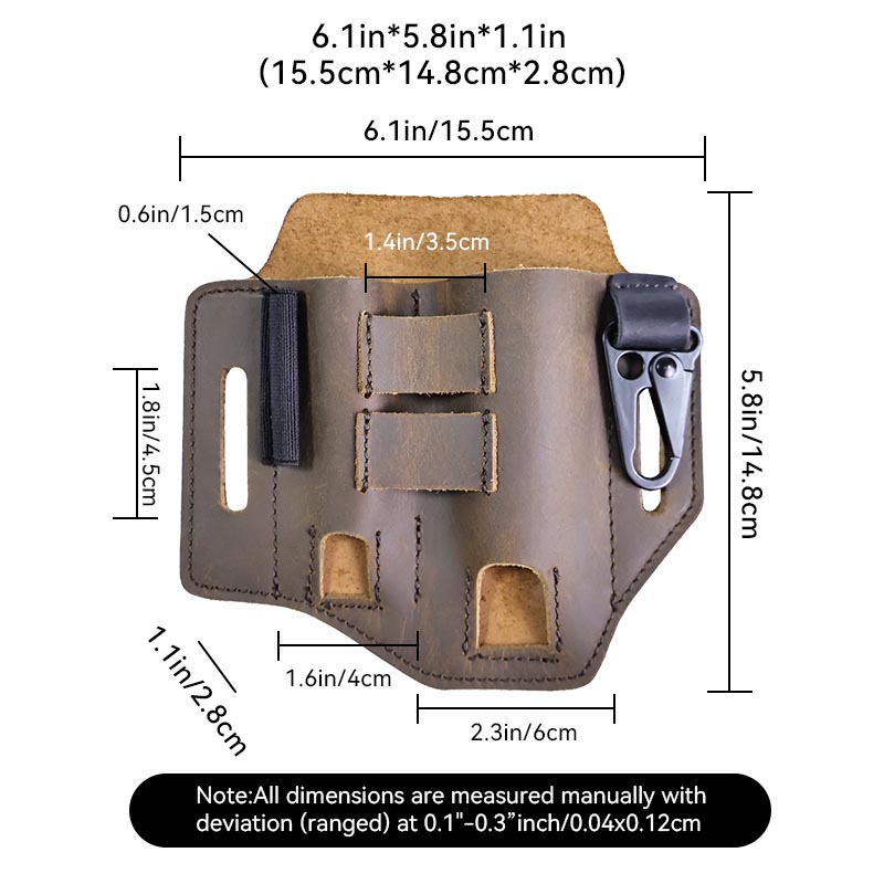 Outdoor Work Multitool Holder  - Leatherwork Knife Sheath 评论和价格