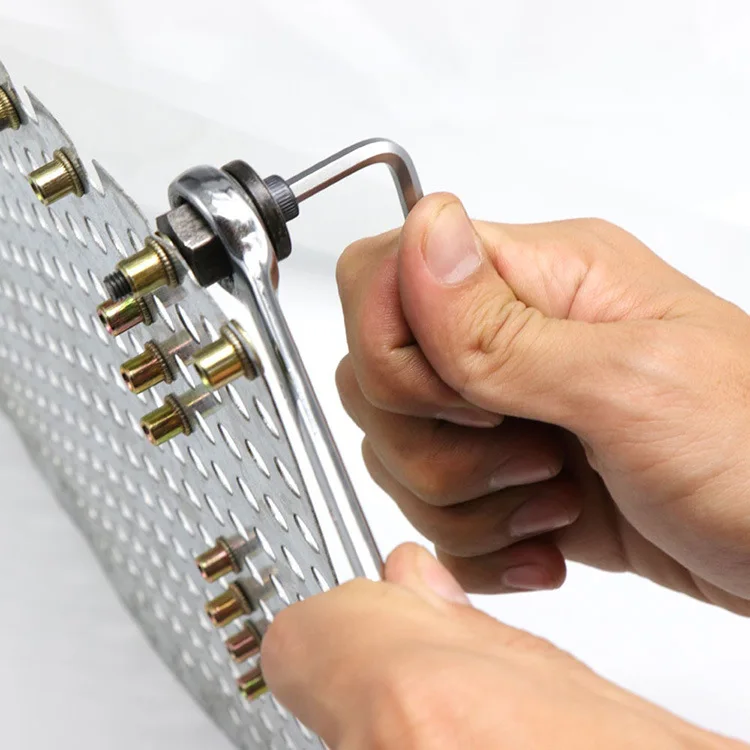 Hand Rivet Nut Tool with 10 Ri - Rivet Setter Tool 评论和价格