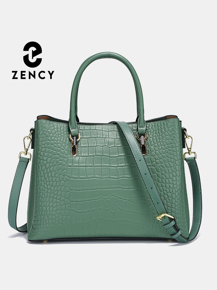 Zency Women's Genuine Leather  - Leather Work Handbag 评论和价格