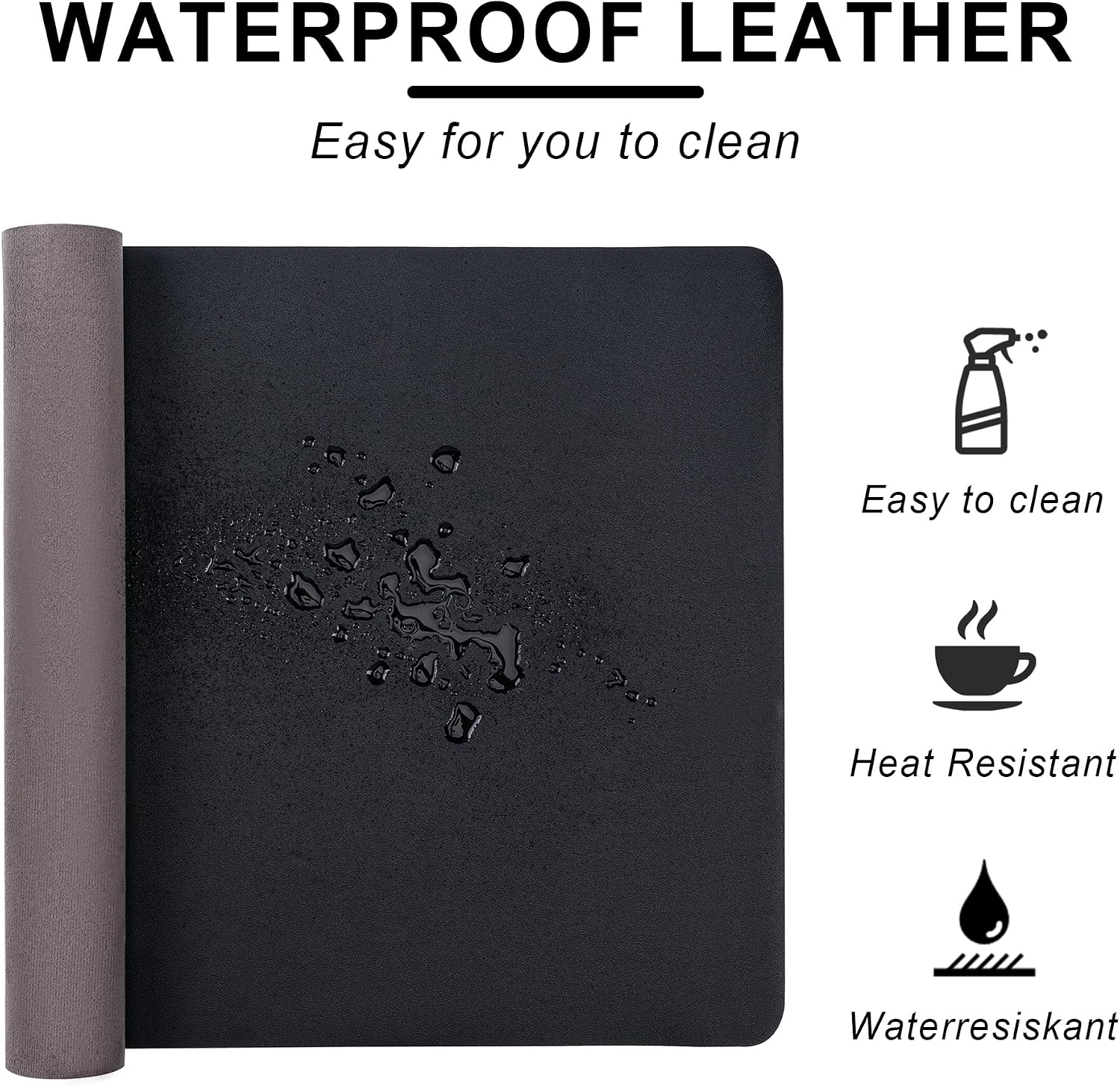 Leather Desk Pad Protector, No - Leatherwork Products 评论和价格