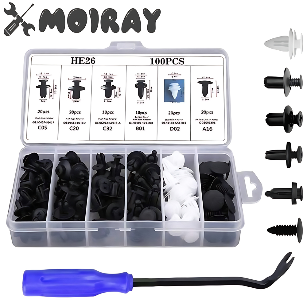 Car Plastic Retainer Clips Aut - Rivet Setter Tool 评论和价格
