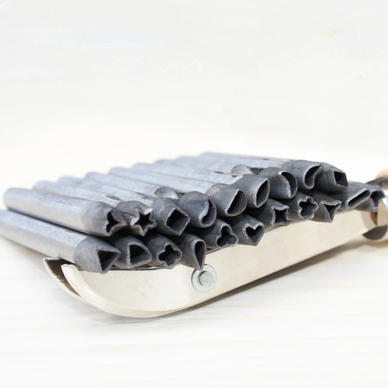 20pcs 5mm Iron Irregular Flowe - Leatherwork Manual 评论和价格