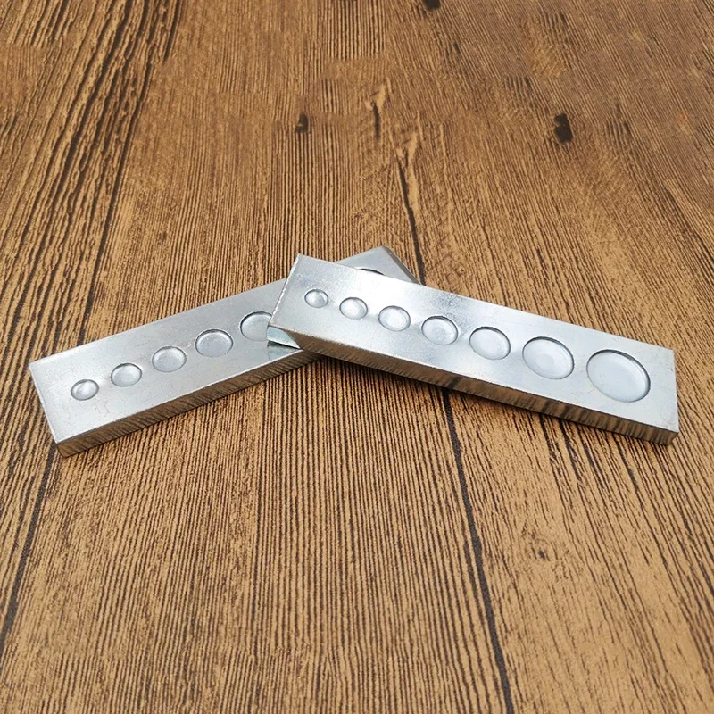 7 in 1 Bottom Plate Rivet Butt - Leatherwork Rivet Setter 评论和价格