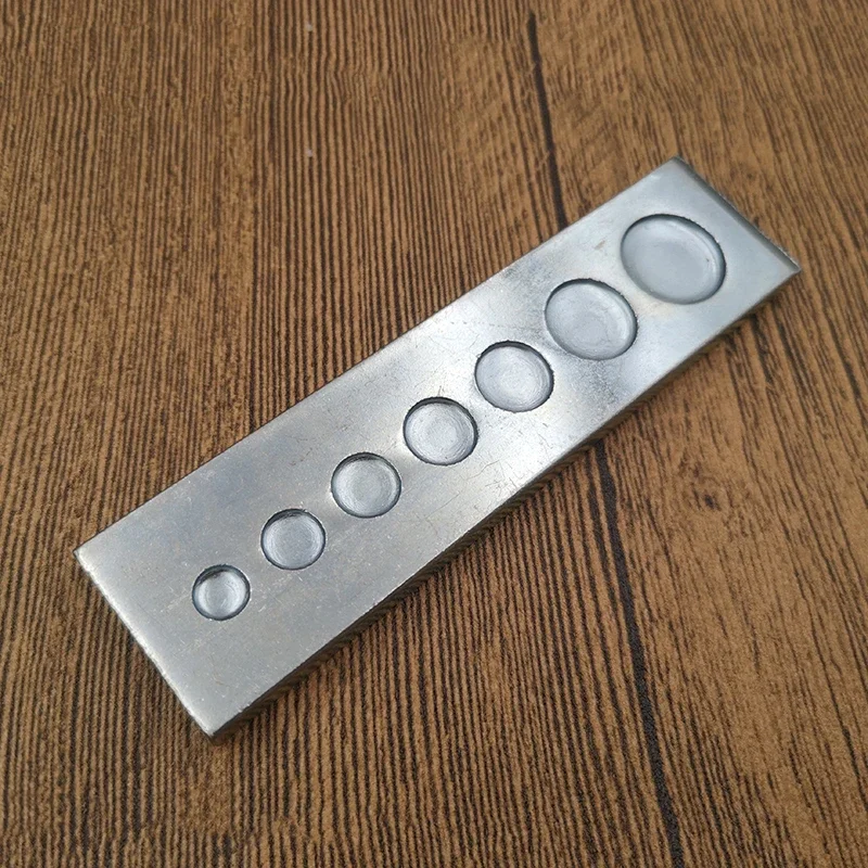 7 in 1 Bottom Plate Rivet Butt - Leatherwork Rivet Setter 评论和价格