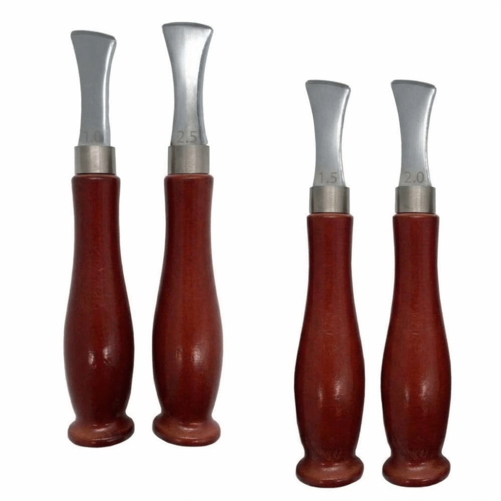 4pcs Precision Beveler Leather - Leatherwork Edge Beveler 评论和价格