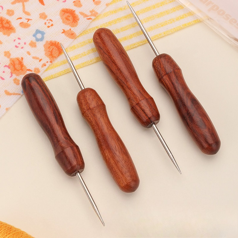 Professional Leather Wooden Ha - Leatherwork Awl 评论和价格