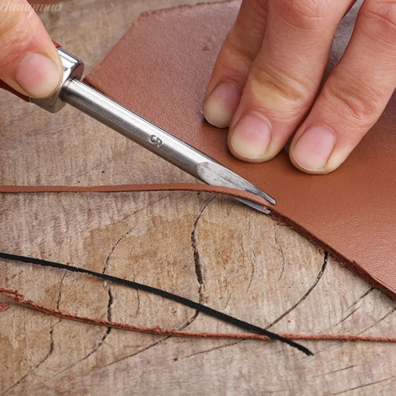 1pc Leather Edge Beveler Skivi - Leatherwork Edge Beveler 评论和价格