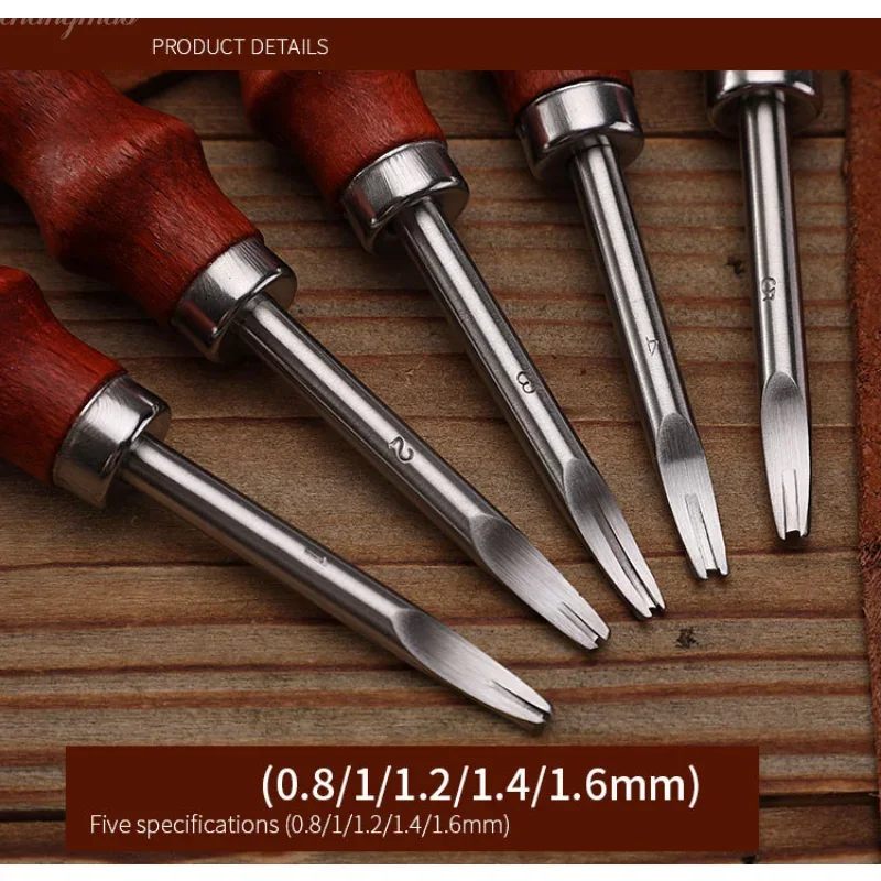 1pc Leather Edge Beveler Skivi - Leatherwork Edge Beveler 评论和价格