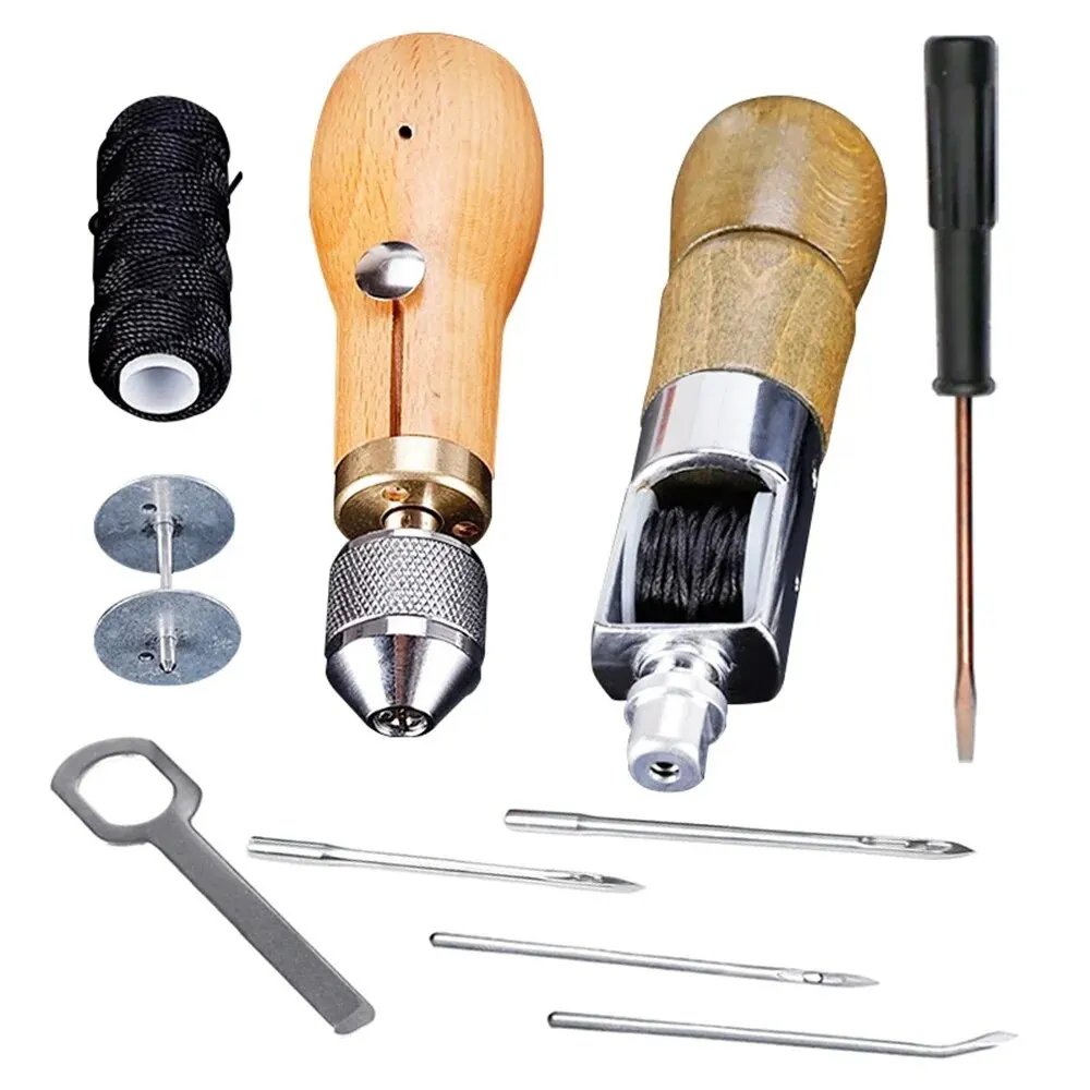 DIY Leather Sewing Awl Kit Wax - Leatherwork Awl 评论和价格