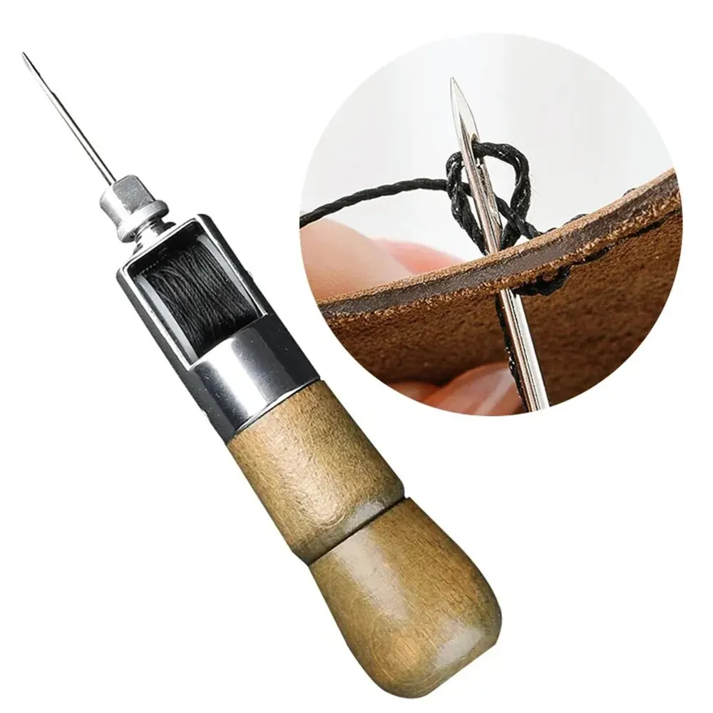 DIY Leather Sewing Awl Kit Wax - Leatherwork Awl 评论和价格