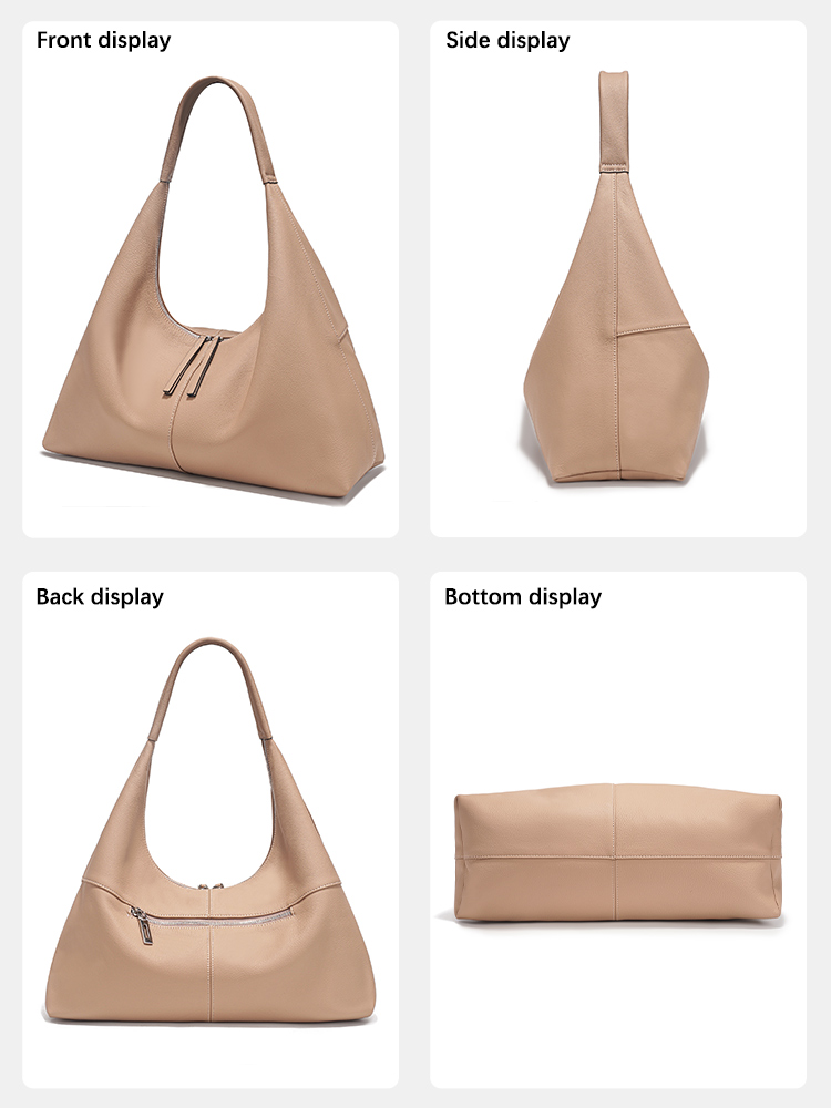 Zency Large Capacity Tote Bag  - Leather Work Handbag 评论和价格
