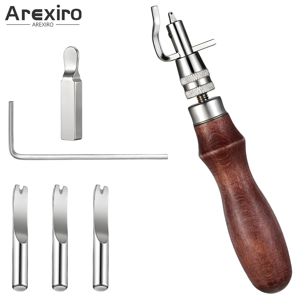 7 In 1 Adjustable Leather Stit - Leatherwork Edge Beveler 评论和价格