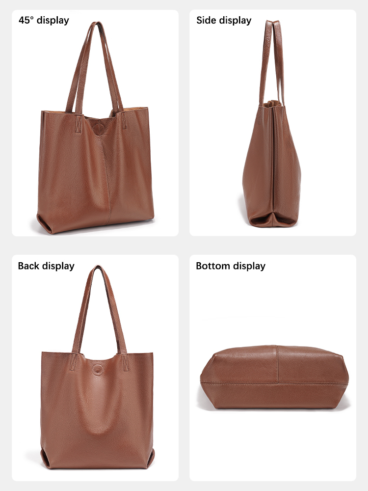 Zency Women's Large Capacity H - Leather Work Handbag 评论和价格