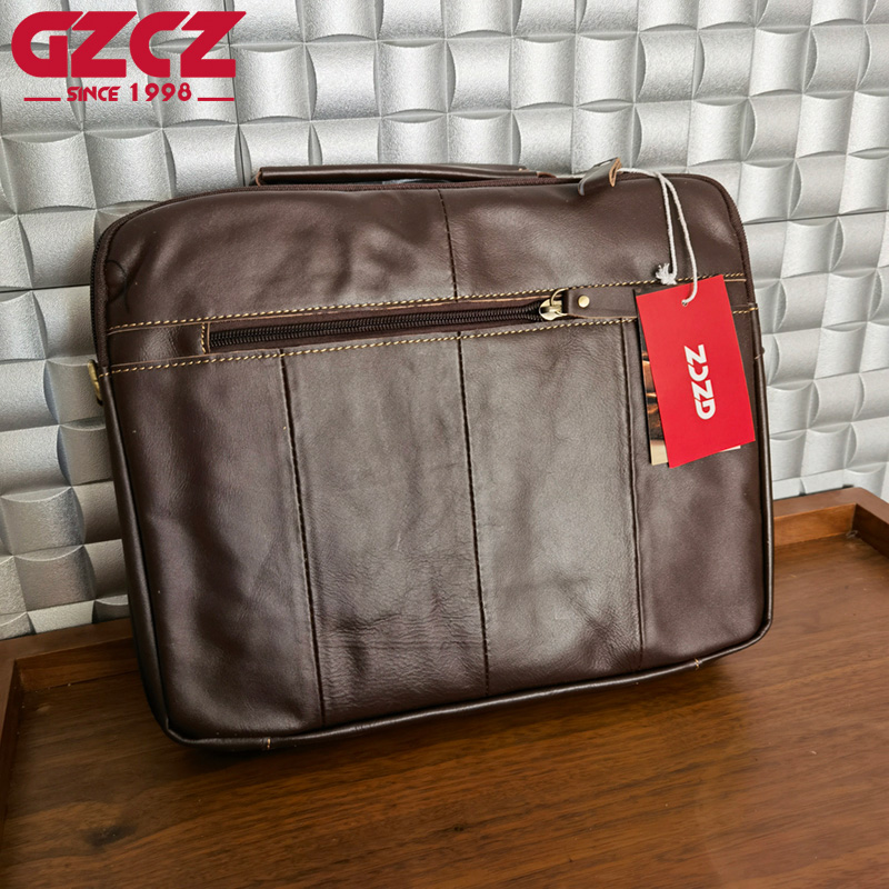 GZCZ Men's Handbag Leisure Bus - Leather Work Handbag 评论和价格