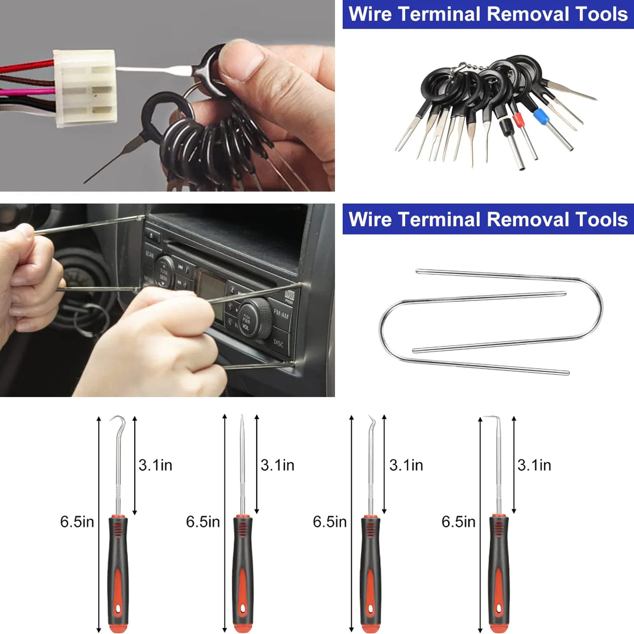 Car Trim Removal Tool Kit for  - Rivet Setter Tool 评论和价格