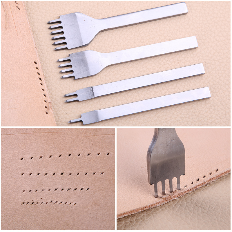 1Pcs Leather Punch Tool Alloy  - Leatherwork Punching Tool 评论和价格