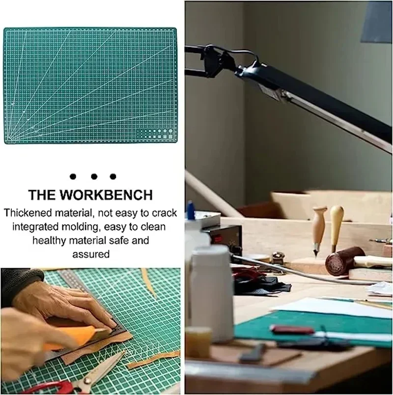 A3 A4 A5 PVC Cutting Mat Patch - Leatherwork Vise 评论和价格