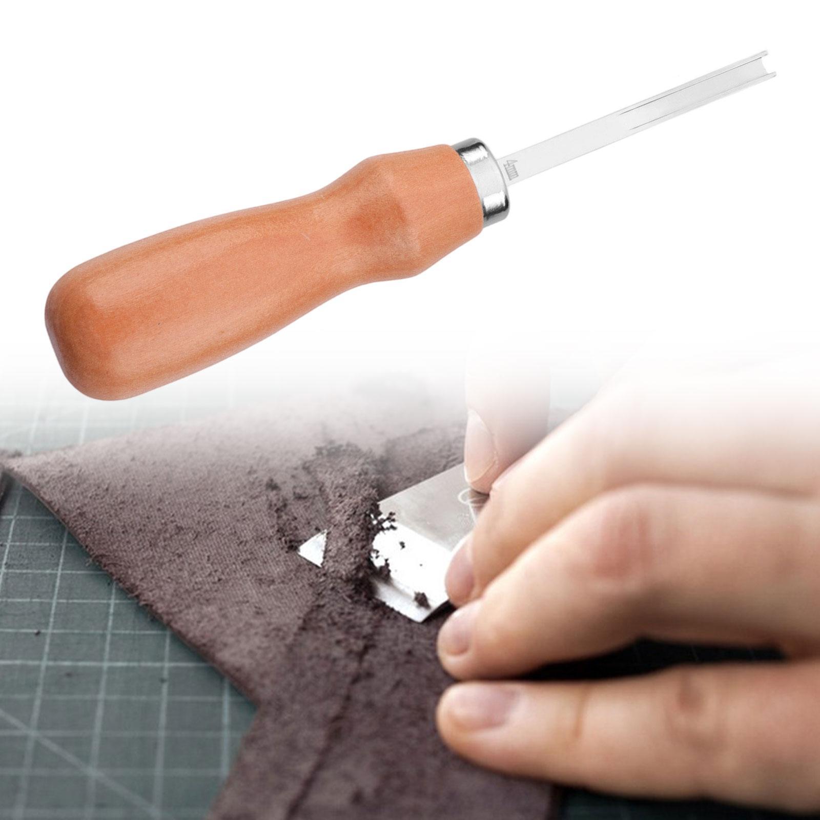 Wide Mouth Leathercraft Edge T - Leatherwork Edge Beveler 评论和价格