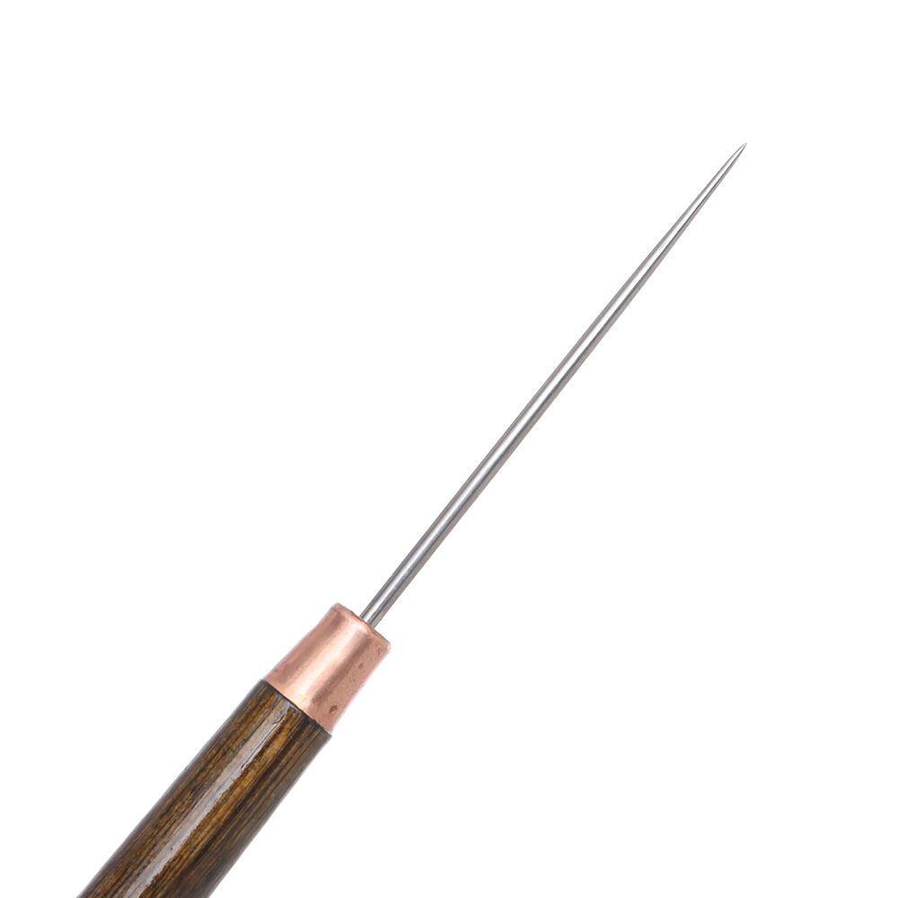 1PC Stitching Awl Wood Handle  - Leatherwork Awl 评论和价格