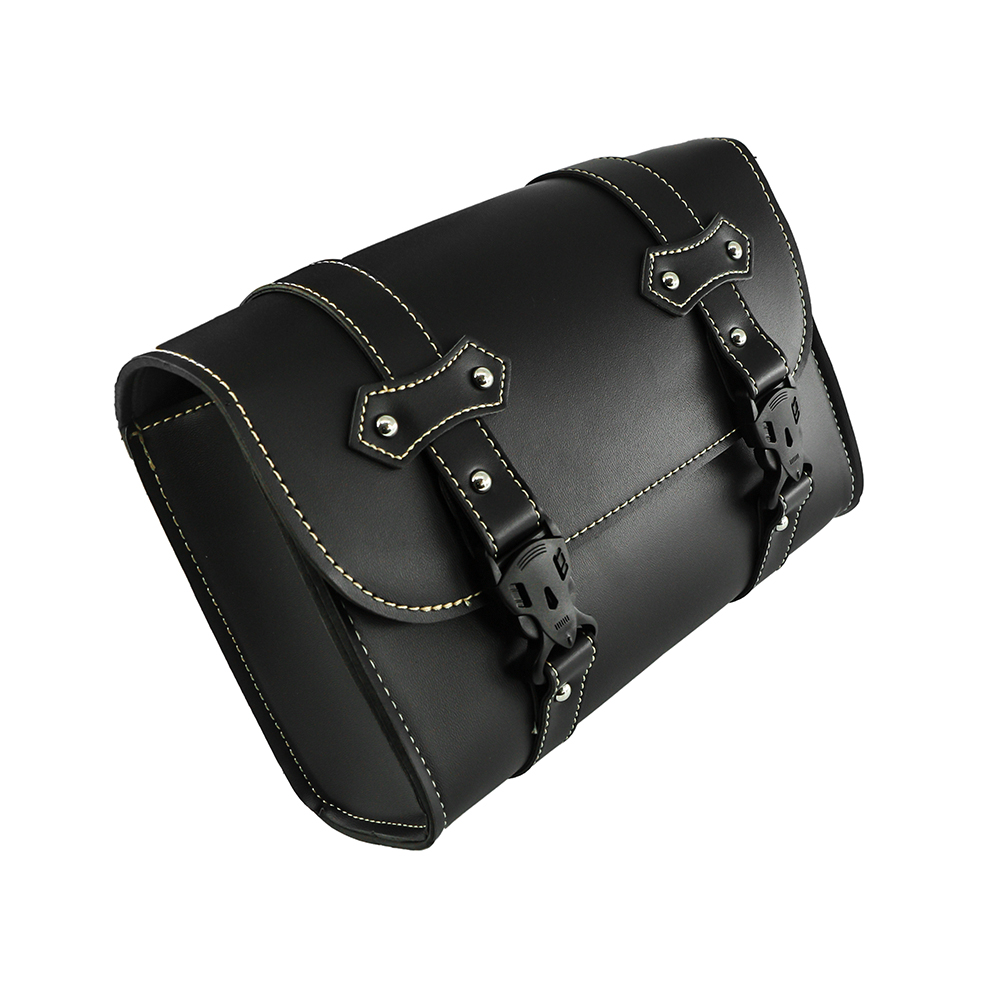 Motorcycle Front Fork Saddleba - Leather Work Bag 评论和价格