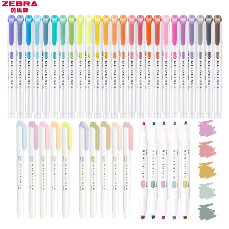 1/3pcs ZEBRA MILDLINER WKT7 Hi - Zebra Pen Sarasa 评论和价格