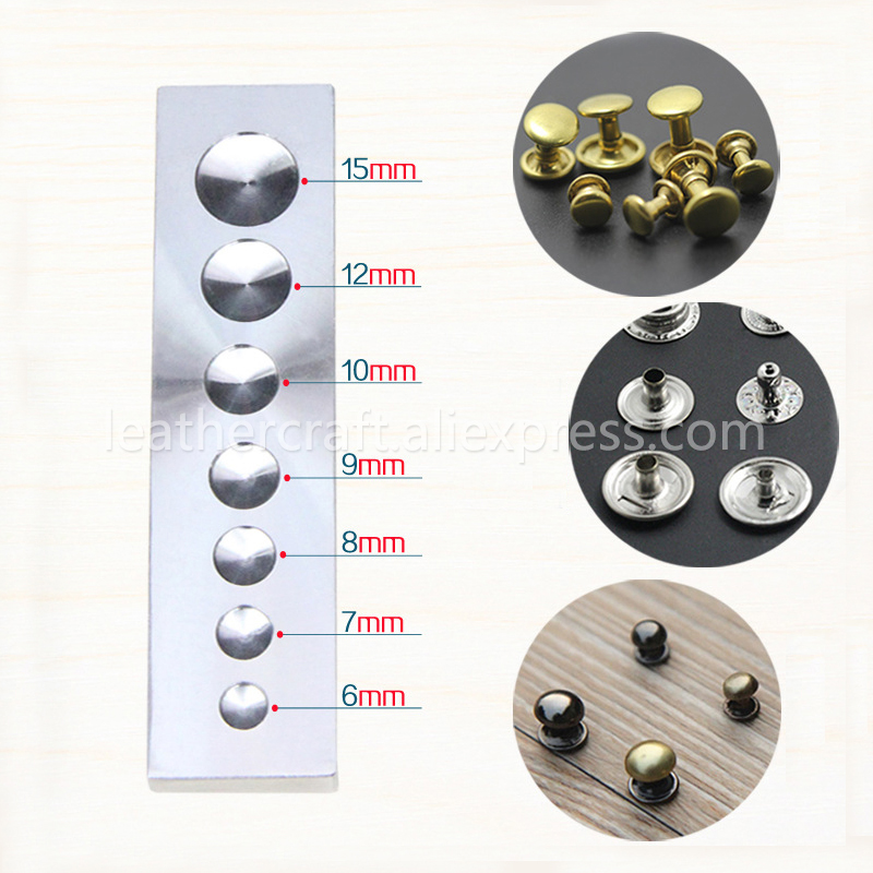 1piece Stainless Steel 7 in On - Rivet Setter Tool 评论和价格