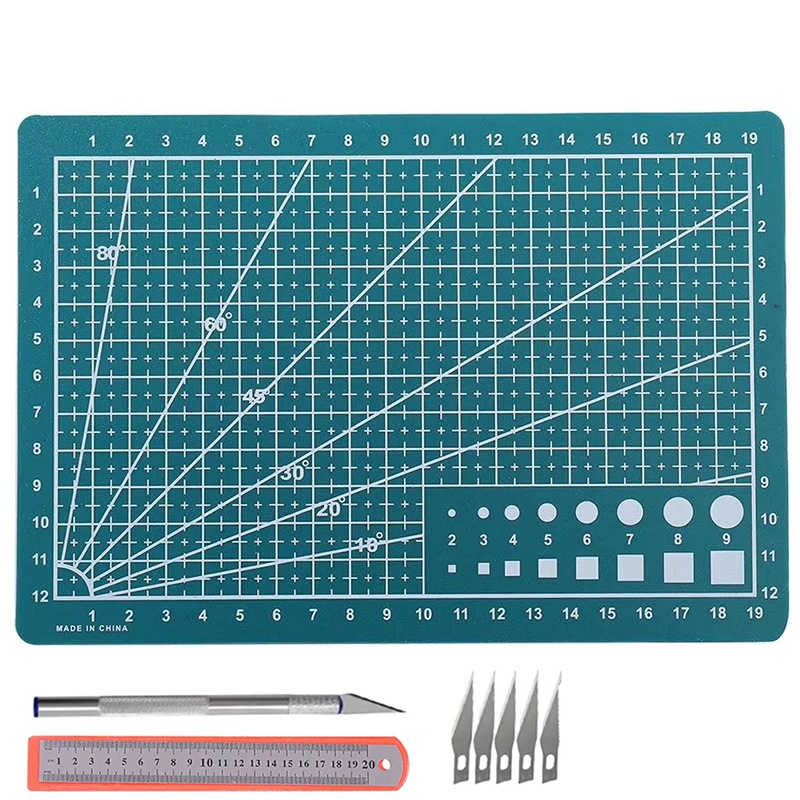 PVC Cutting Mat Set A3/A4/A5 C - Leatherwork Vise 评论和价格