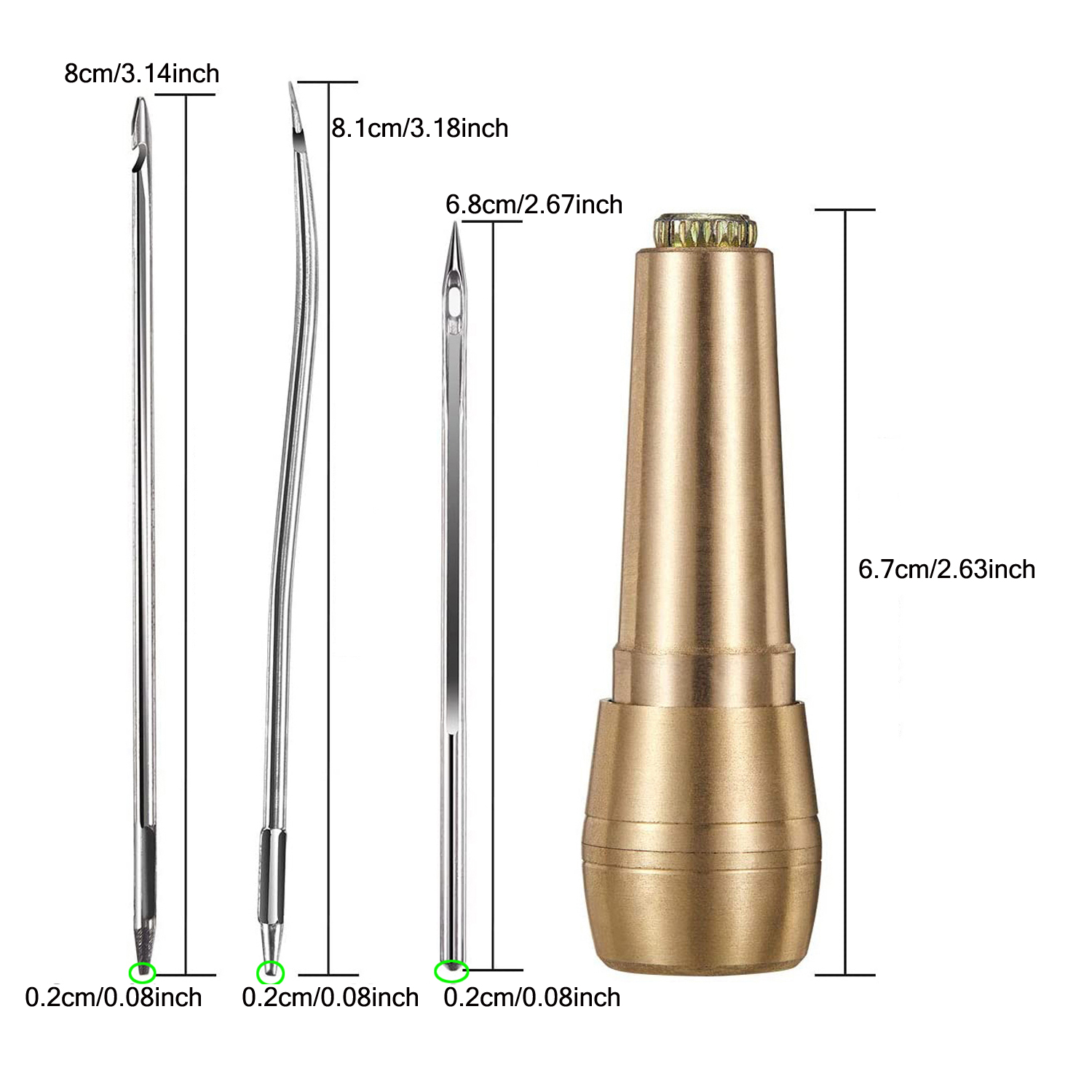 Leather Sewing Kit DIY Leather - Leatherwork Awl 评论和价格