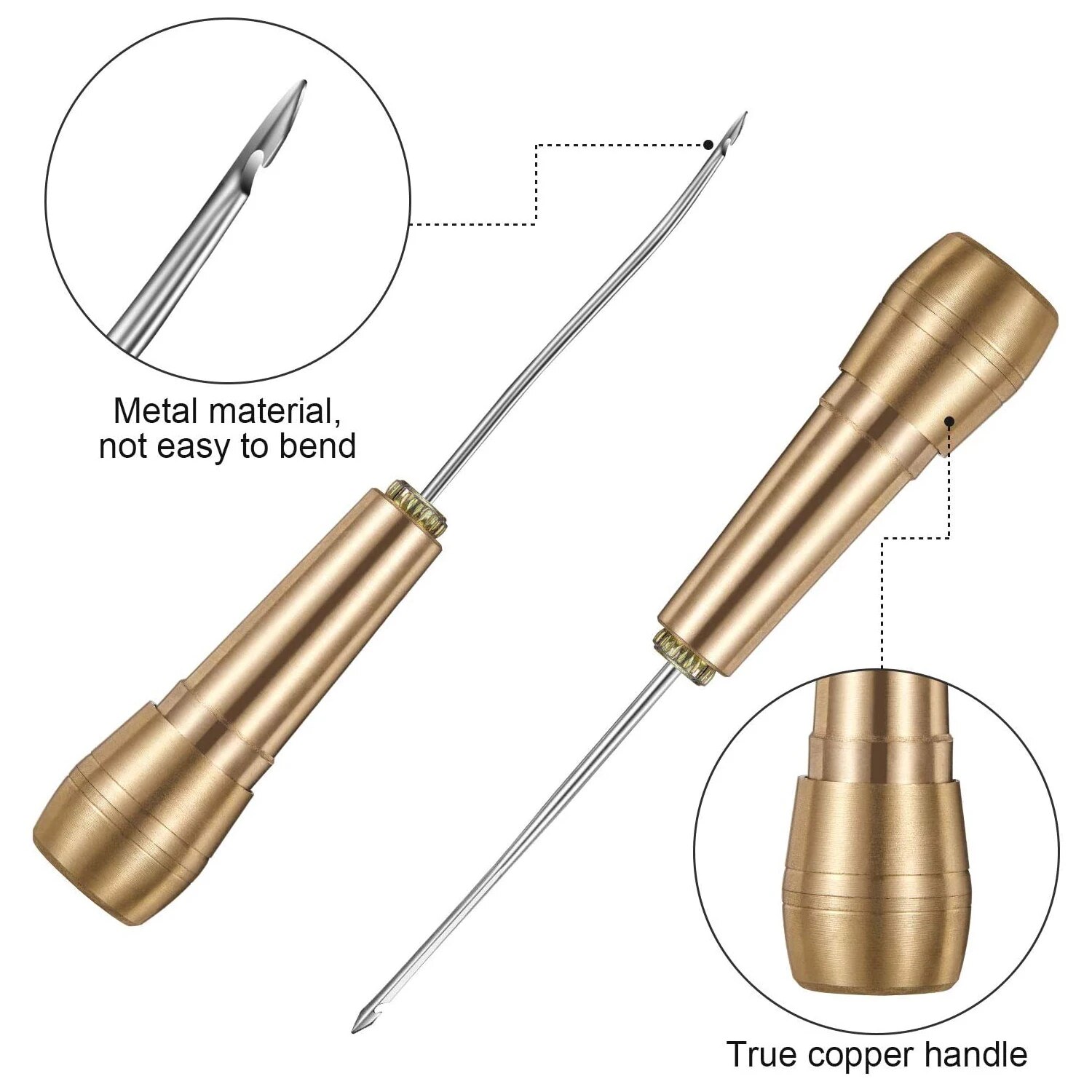 Leather Sewing Kit DIY Leather - Leatherwork Awl 评论和价格