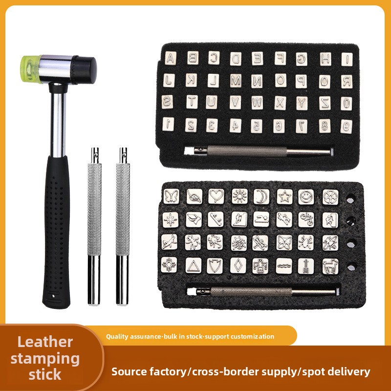 Leather Hand Stamping Stick Ma - Leatherwork Manual 评论和价格