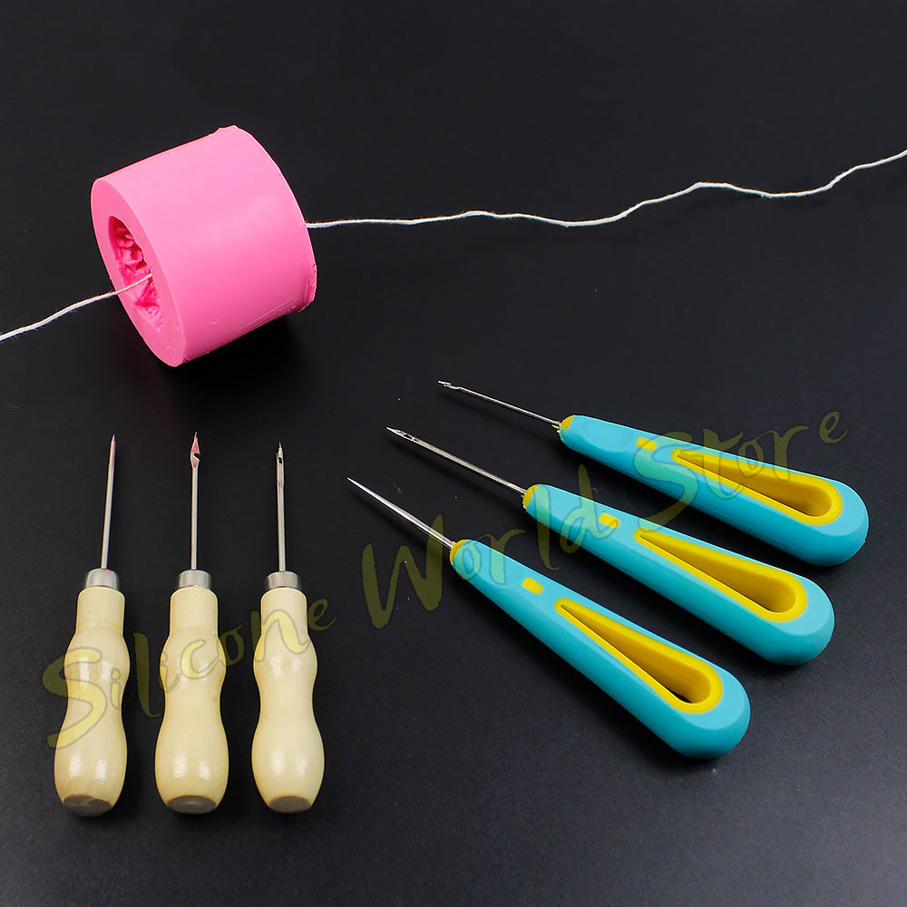 SW Handmade Crochet Leather Pu - Leatherwork Awl 评论和价格