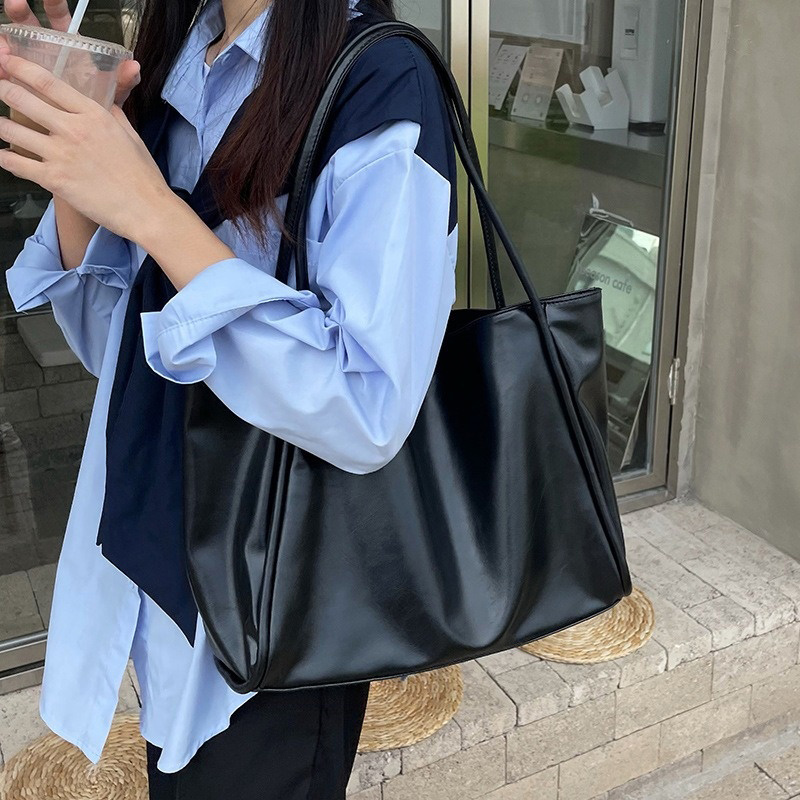 2026 Women New Vintage Shoulde - Leather Work Handbag 评论和价格