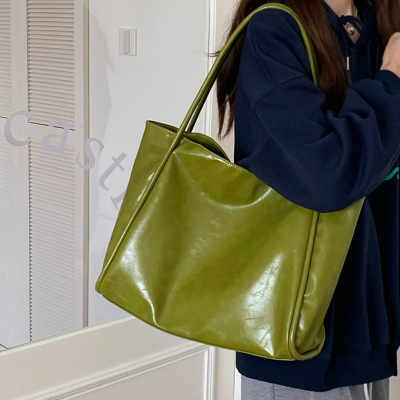 2026 Women New Vintage Shoulde - Leather Work Handbag 评论和价格