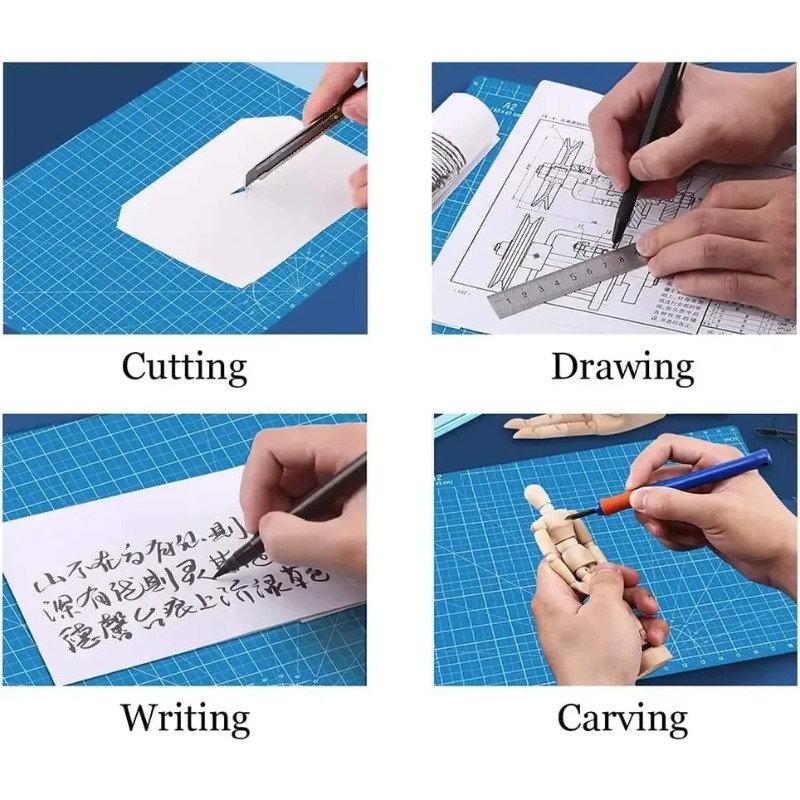 A3/A4/A5 PVC Cutting Mat - Sel - Leatherwork Vise 评论和价格
