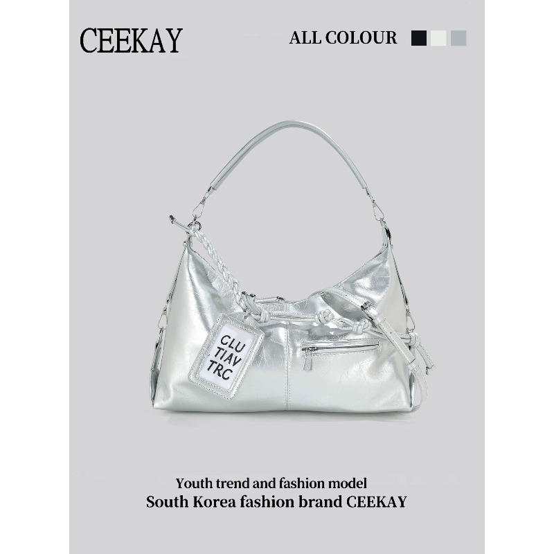 2026 CEEKAY Glossy Leather Hob - Leather Work Handbag 评论和价格