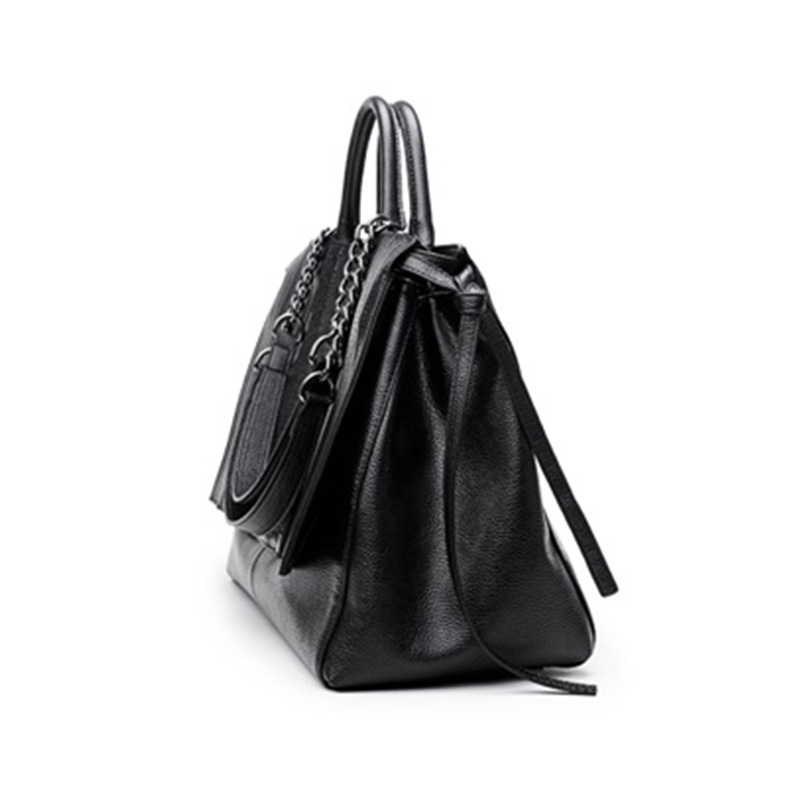 Elegant Tote Bag With Zipper,  - Leather Work Handbag 评论和价格