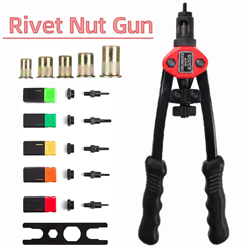 BT-606 Mandrel Rivet Nut Gun,  - Rivet Setter Tool 评论和价格