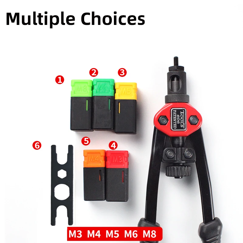 BT-606 Mandrel Rivet Nut Gun,  - Rivet Setter Tool 评论和价格