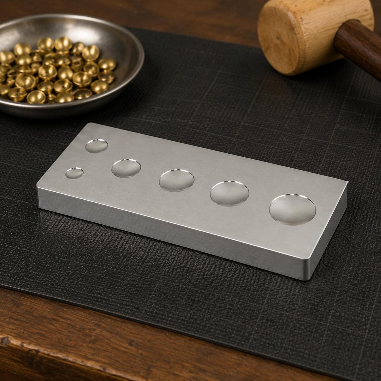 Snap Rivet Setter Base Multi-U - Leatherwork Rivet Setter 评论和价格
