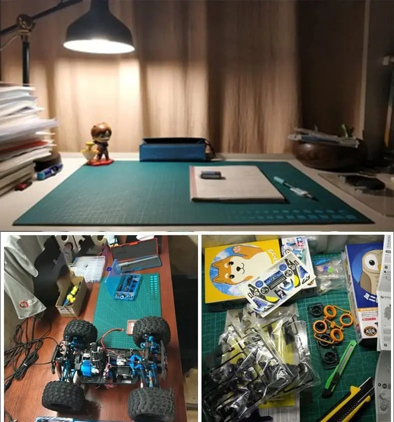 A3 A4 A5 PVC Cutting Mat Workb - Leatherwork Vise 评论和价格