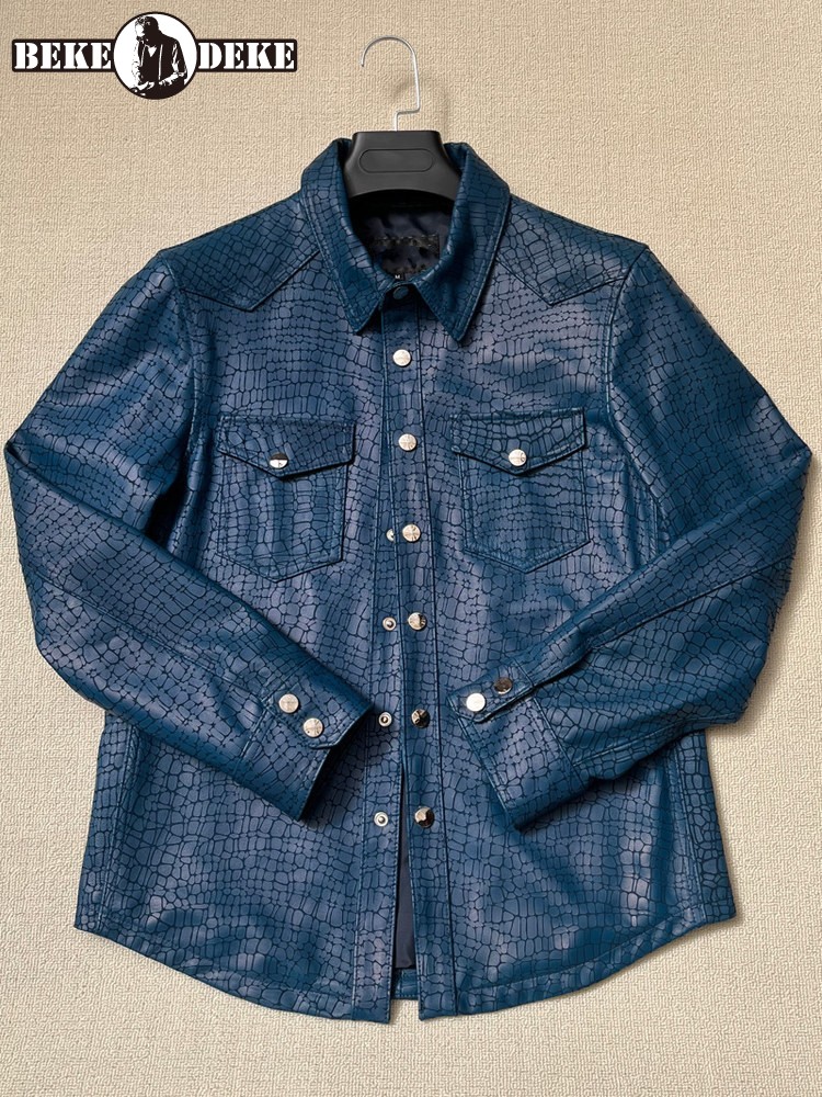 Men Spring Crocodile Pattern R - Leatherwork Patterns 评论和价格